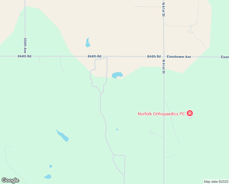 map of restaurants, bars, coffee shops, grocery stores, and more near 55060 844th Road in Norfolk