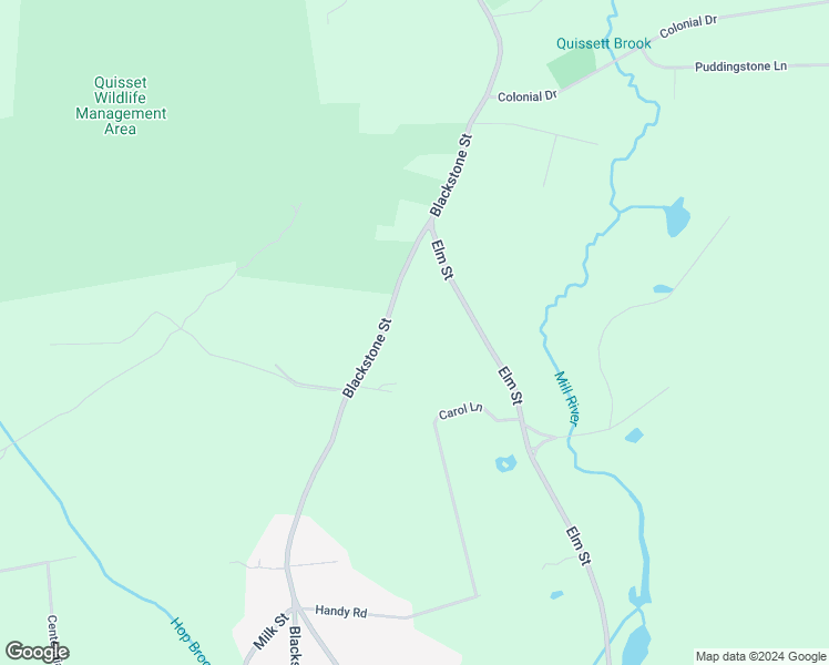 map of restaurants, bars, coffee shops, grocery stores, and more near 322 Blackstone Street in Blackstone
