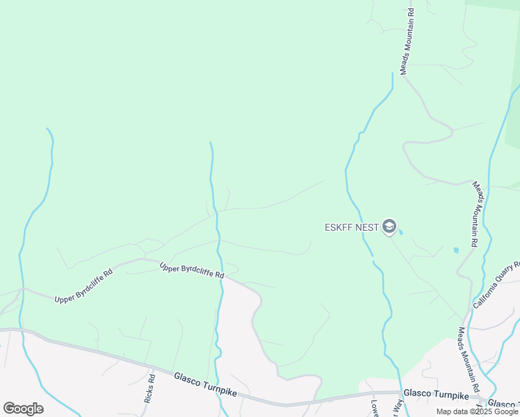 map of restaurants, bars, coffee shops, grocery stores, and more near 10 Upper Byrdcliffe Way in Woodstock
