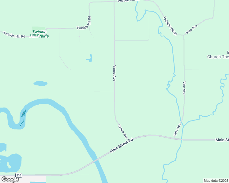 map of restaurants, bars, coffee shops, grocery stores, and more near 2040 Vance Avenue in Marshalltown