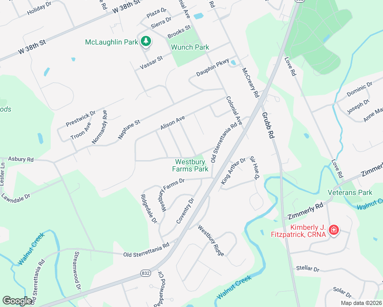 map of restaurants, bars, coffee shops, grocery stores, and more near 4712-4798 Summerland Trail in Erie