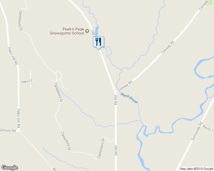 map of restaurants, bars, coffee shops, grocery stores, and more near 4462 Old Road in Clymer