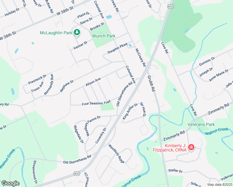 map of restaurants, bars, coffee shops, grocery stores, and more near in Erie