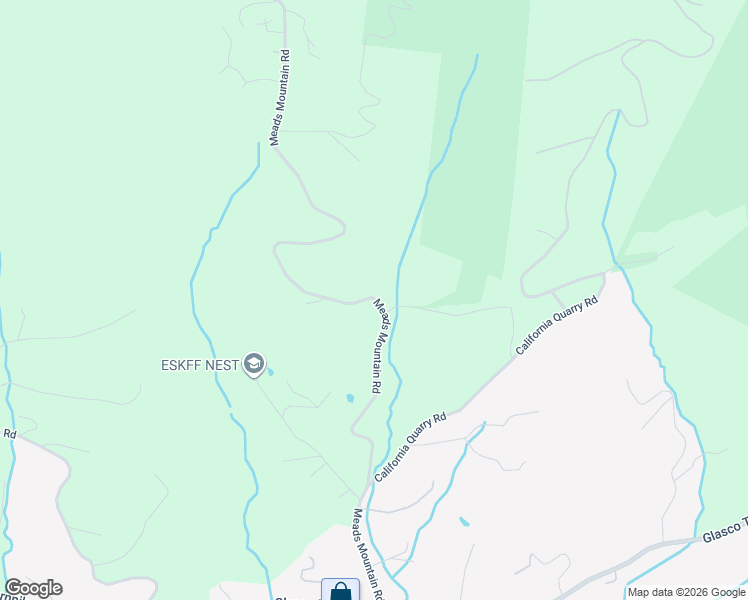 map of restaurants, bars, coffee shops, grocery stores, and more near 86 Mid Mountain Way in Woodstock