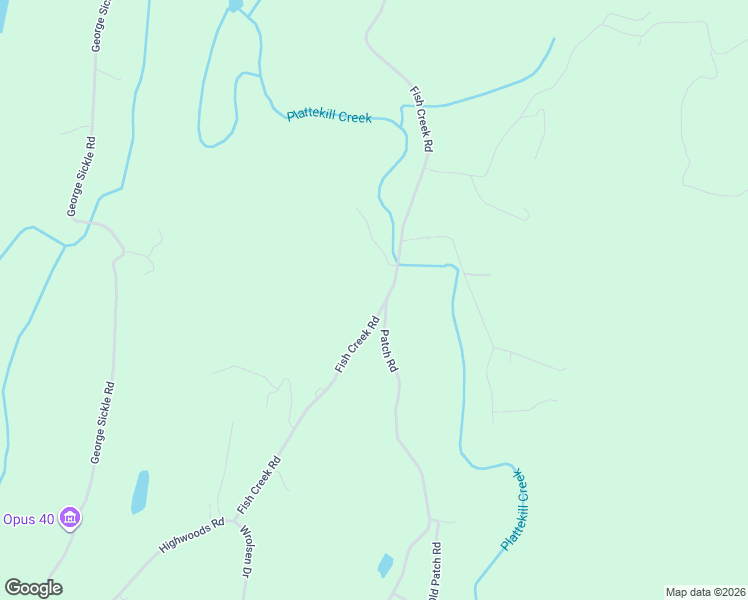 map of restaurants, bars, coffee shops, grocery stores, and more near 384 Fish Creek Road in Saugerties