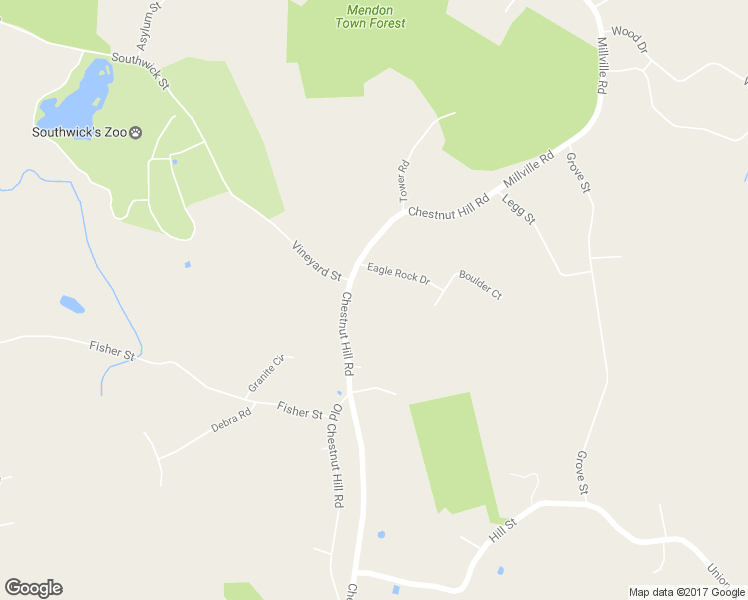 map of restaurants, bars, coffee shops, grocery stores, and more near 522 Chestnut Hill Road in Millville