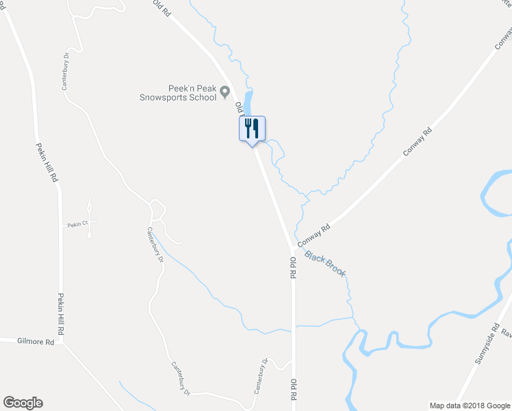 map of restaurants, bars, coffee shops, grocery stores, and more near 4427 Old Road in Clymer