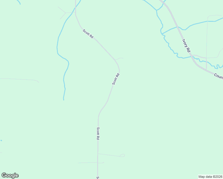 map of restaurants, bars, coffee shops, grocery stores, and more near Scott Road in Chautauqua County