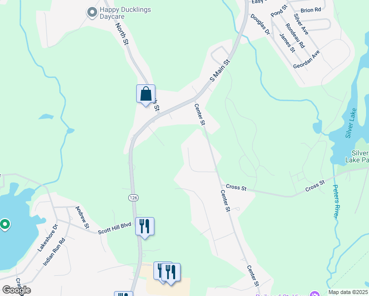 map of restaurants, bars, coffee shops, grocery stores, and more near 26 Gail Drive in Bellingham