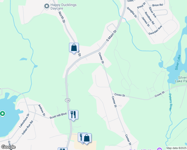map of restaurants, bars, coffee shops, grocery stores, and more near 26 Gail Drive in Bellingham