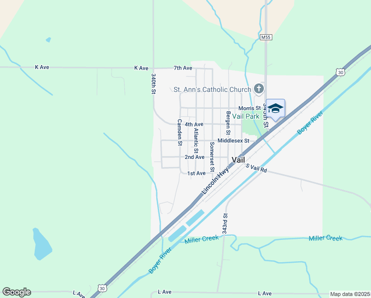 map of restaurants, bars, coffee shops, grocery stores, and more near 200 Camden Street in Vail