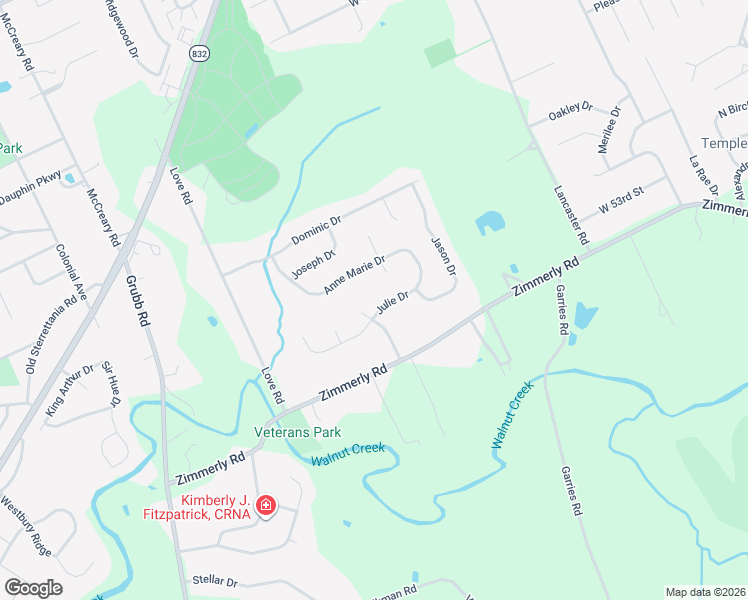 map of restaurants, bars, coffee shops, grocery stores, and more near 3518 Julie Dr in Erie