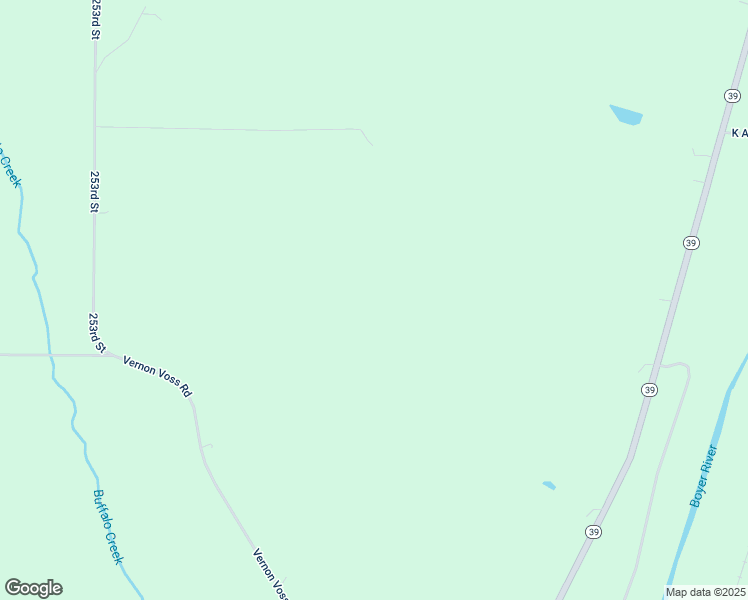 map of restaurants, bars, coffee shops, grocery stores, and more near 2598 K Avenue in Denison