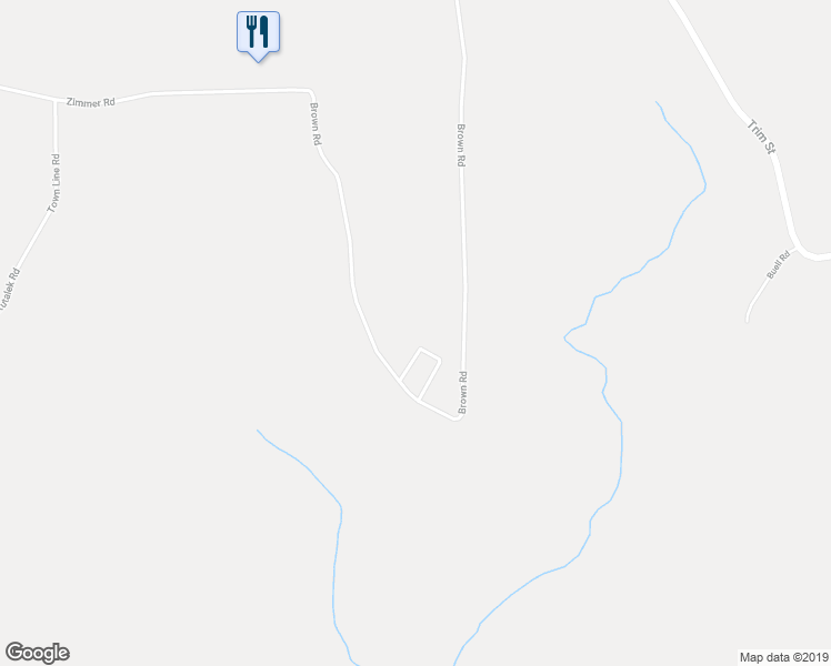 map of restaurants, bars, coffee shops, grocery stores, and more near 236 Brown Road in Kirkwood