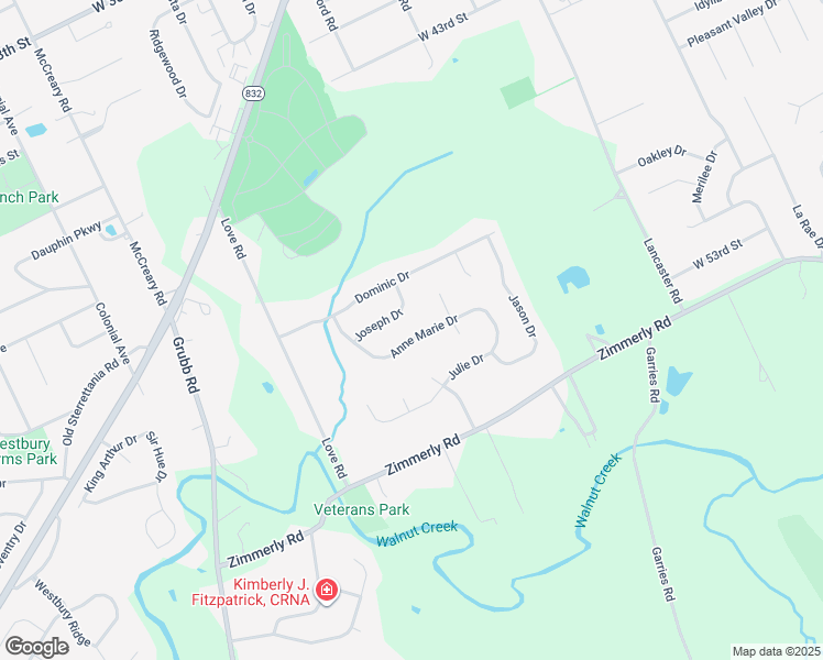 map of restaurants, bars, coffee shops, grocery stores, and more near 3536 Anne Marie Drive in Erie