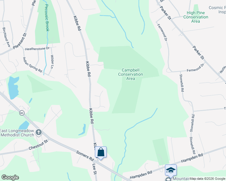 map of restaurants, bars, coffee shops, grocery stores, and more near 51 Sturbridge Ln in East Longmeadow