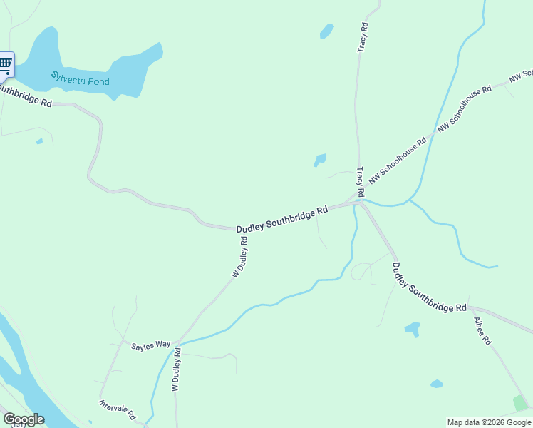 map of restaurants, bars, coffee shops, grocery stores, and more near 280 Dudley Southbridge Road in Dudley