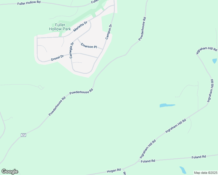map of restaurants, bars, coffee shops, grocery stores, and more near 884 Powderhouse Road in Vestal