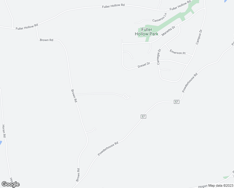 map of restaurants, bars, coffee shops, grocery stores, and more near 128 Brown Road in Vestal