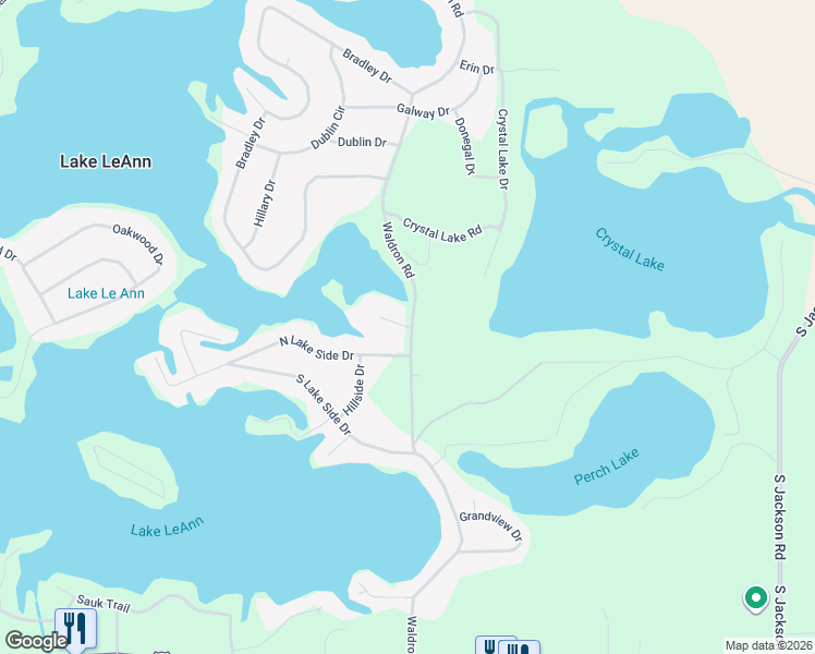 map of restaurants, bars, coffee shops, grocery stores, and more near 11252 Lemott Circle in Jerome