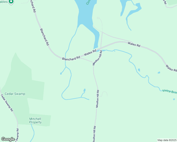map of restaurants, bars, coffee shops, grocery stores, and more near 47 Moulton Hill Rd in Monson