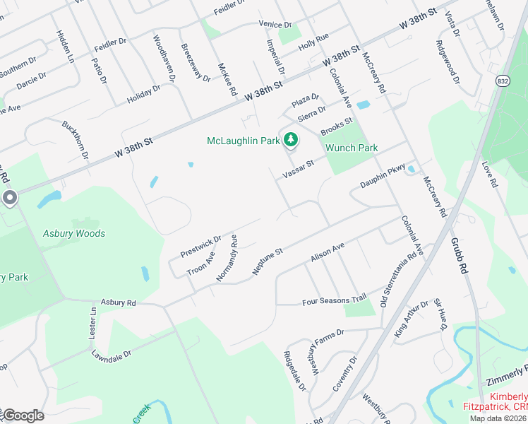 map of restaurants, bars, coffee shops, grocery stores, and more near 4205 Prestwick Drive in Erie