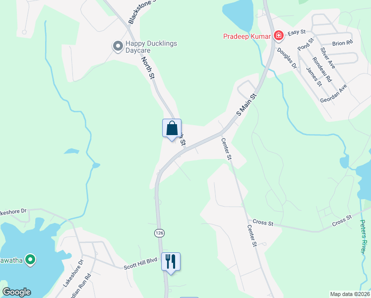 map of restaurants, bars, coffee shops, grocery stores, and more near 5 North Street in Bellingham