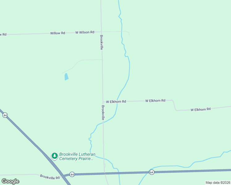 map of restaurants, bars, coffee shops, grocery stores, and more near 3651 North Brookville Road in Forreston