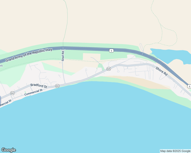 map of restaurants, bars, coffee shops, grocery stores, and more near 749 Commercial Street in Provincetown