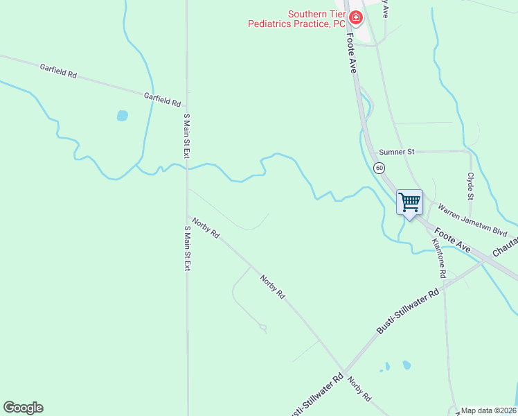 map of restaurants, bars, coffee shops, grocery stores, and more near 2668 Widdy Bostick Road in Jamestown