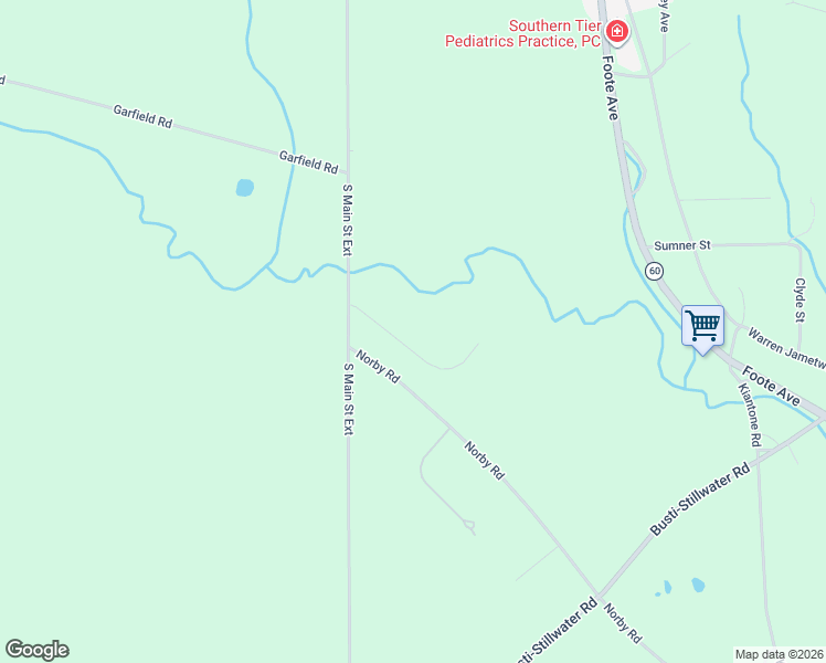 map of restaurants, bars, coffee shops, grocery stores, and more near 2668 Widdy Bostick Road in Jamestown