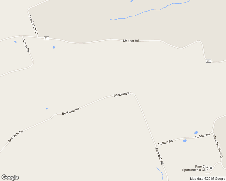 map of restaurants, bars, coffee shops, grocery stores, and more near 348 Beckwith Road in Pine City