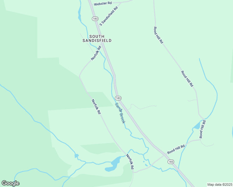 map of restaurants, bars, coffee shops, grocery stores, and more near Massachusetts 183 in Sandisfield