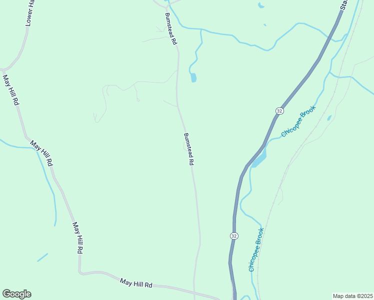 map of restaurants, bars, coffee shops, grocery stores, and more near 184 Bumstead Road in Monson