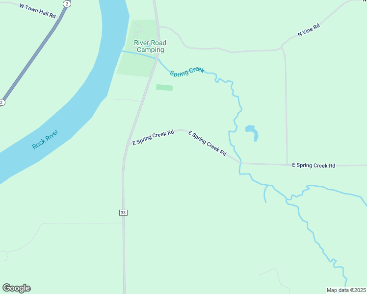 map of restaurants, bars, coffee shops, grocery stores, and more near 801 East Spring Creek Road in Oregon