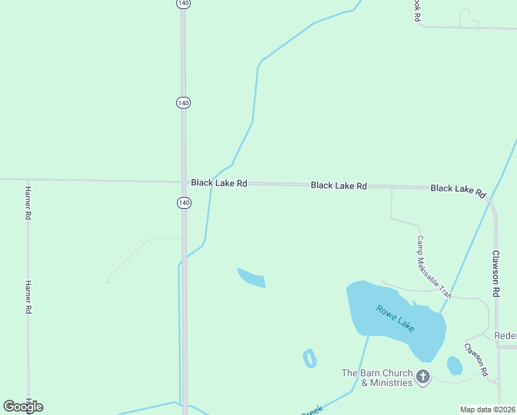 map of restaurants, bars, coffee shops, grocery stores, and more near 8294 Black Lake Road in Eau Claire