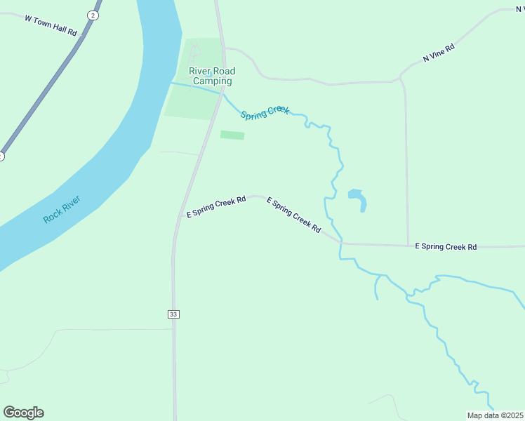 map of restaurants, bars, coffee shops, grocery stores, and more near 801 East Spring Creek Road in Oregon