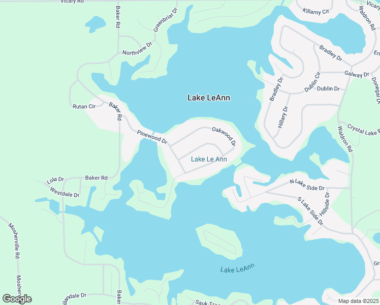 map of restaurants, bars, coffee shops, grocery stores, and more near 11247 Weatherwax Drive in Jerome