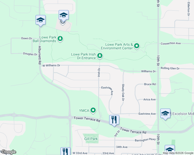 map of restaurants, bars, coffee shops, grocery stores, and more near 425 Saddleback Road in Marion