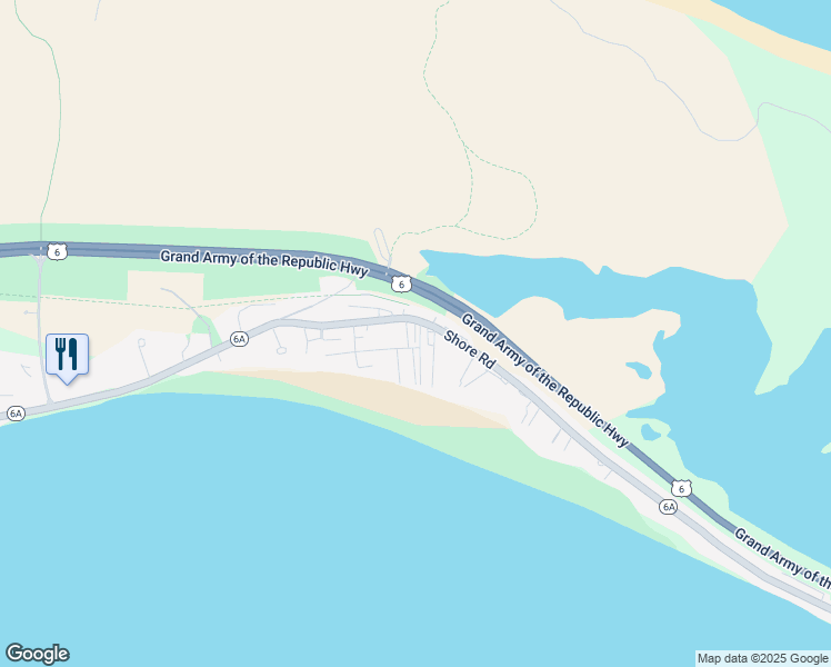 map of restaurants, bars, coffee shops, grocery stores, and more near 2 Schueler Boulevard in Provincetown