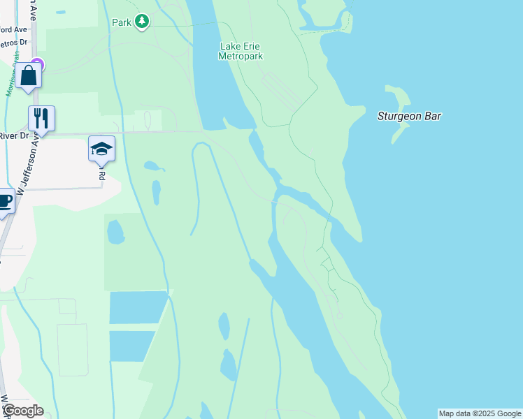 map of restaurants, bars, coffee shops, grocery stores, and more near in Rockwood