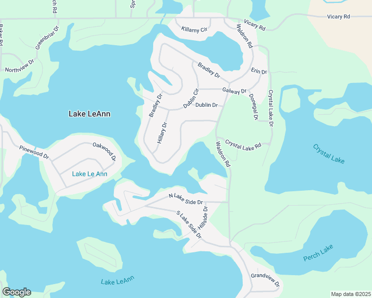 map of restaurants, bars, coffee shops, grocery stores, and more near 11568 Bradley Drive in Jerome