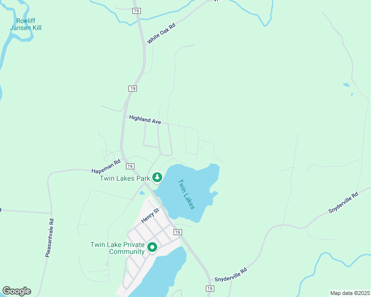 map of restaurants, bars, coffee shops, grocery stores, and more near 26 Fairview Ave in Elizaville