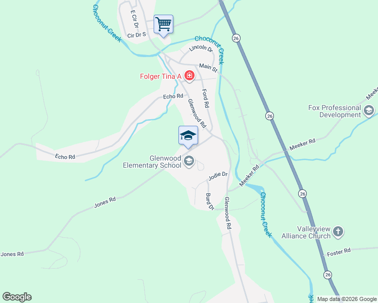 map of restaurants, bars, coffee shops, grocery stores, and more near 337 Jones Rd in Broome