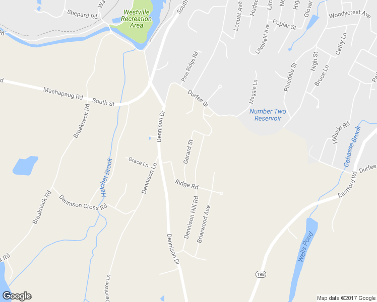 map of restaurants, bars, coffee shops, grocery stores, and more near 51 Marc Avenue in Southbridge