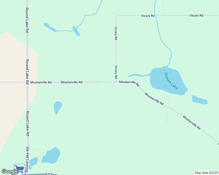 map of restaurants, bars, coffee shops, grocery stores, and more near 9699 Mosherville Road in Horton