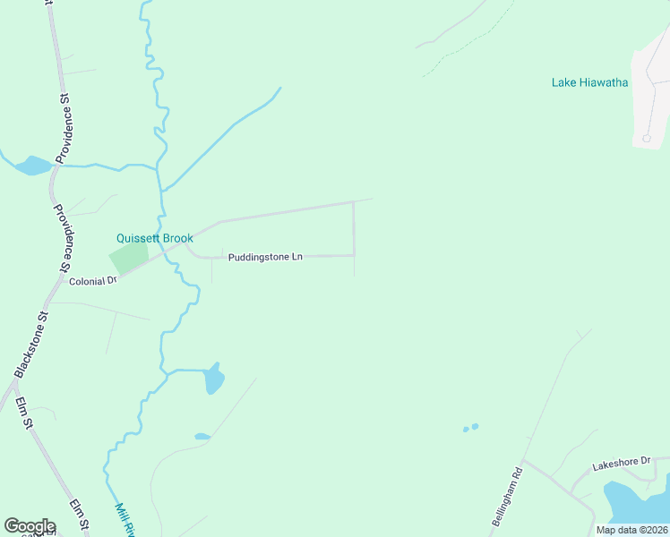 map of restaurants, bars, coffee shops, grocery stores, and more near 2 Pine Needle Drive in Mendon