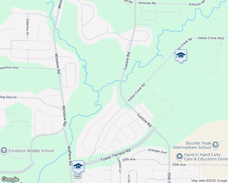 map of restaurants, bars, coffee shops, grocery stores, and more near 4182 Brookside Drive in Marion