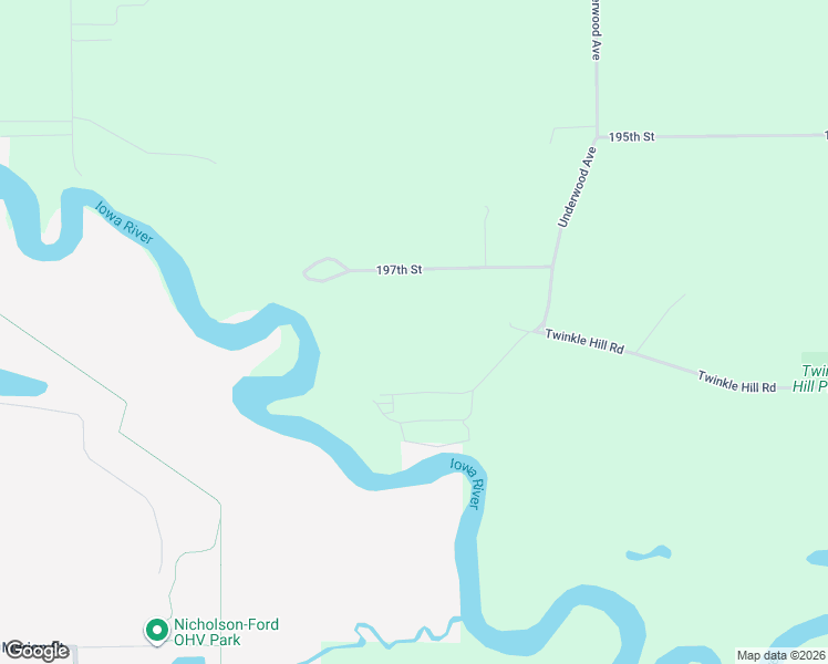 map of restaurants, bars, coffee shops, grocery stores, and more near 2800-2876 197th Street in Marshalltown