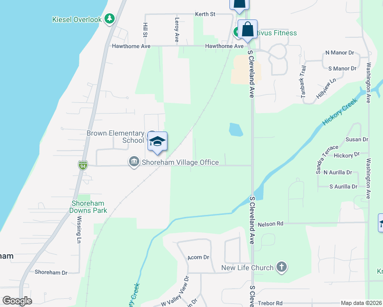 map of restaurants, bars, coffee shops, grocery stores, and more near 1937 Brown School Road in St. Joseph